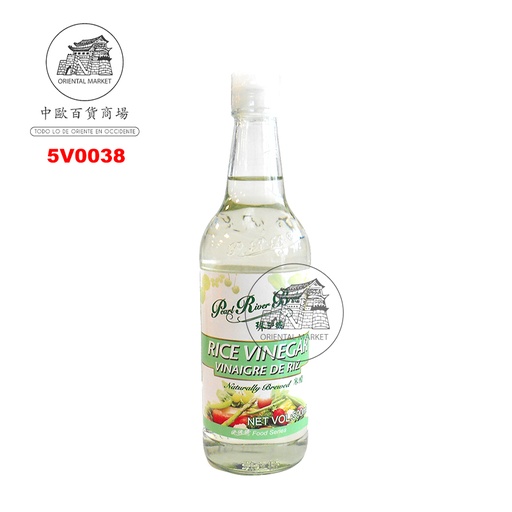 [5V0038] VINAGRE ARROZ GLUTINOSO *PRB* 珠江桥白米醋 500ml/12