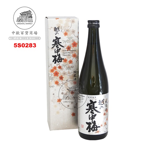 [5S0283] SAKE SILVER LABEL(15%) *KOSHINO* 日本寒中梅银标清酒 720ml/12