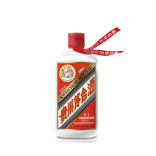 [501550/5A0353] AGUARDIENTE (53%) *MOUTAI* 飞天茅台酒 500ml/12