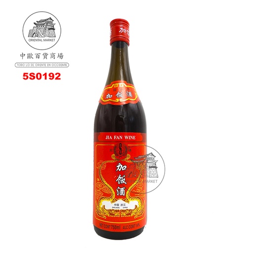 [5S0192] VINO DE COCINA SHAO HSING (14%)  绍兴加饭酒 750ml/12