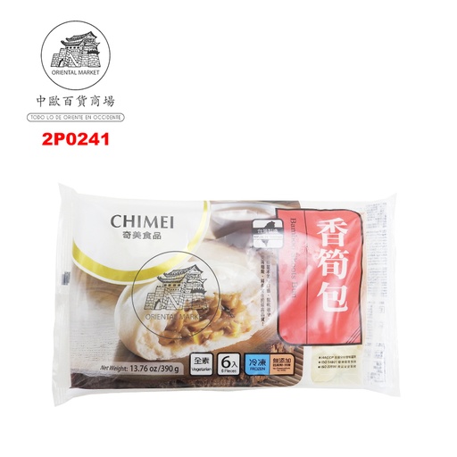 [2P0241] BOLLO RELLENO BAMBU *CHIMEI* 奇美香笋包 390g/6u/15