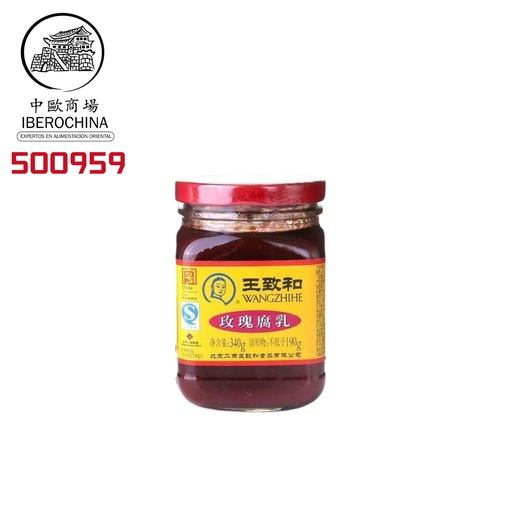 [500959] TOFU SOJA ROSA *WZH* 王致和玫瑰腐乳 340g/30