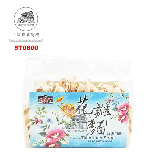 [502801/5T0600] TALLARIN SOBA PETALO *MODO* 上品荞麦花瓣面 400g/18