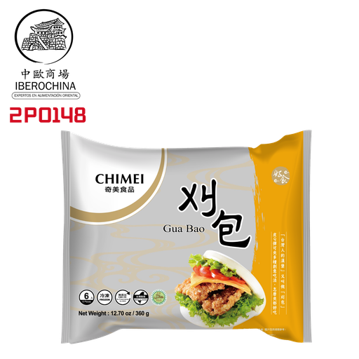 [2P0148] PAN BAO CONGELADO *CHIMEI* 奇美冻大刈包 360g/6u/18