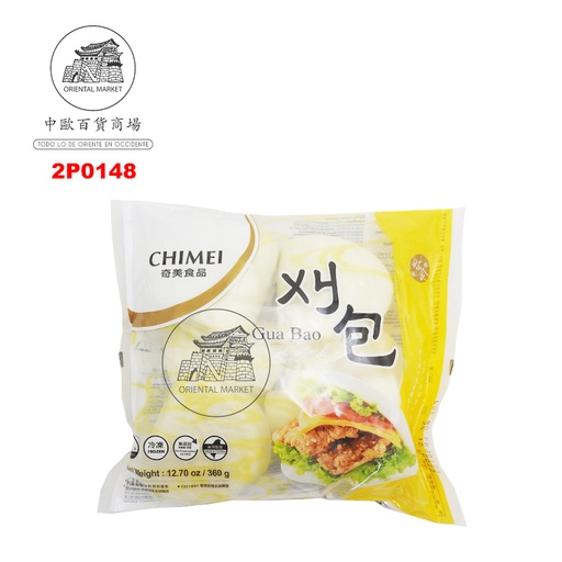 [2P0148] PAN GUA BAO *CHIMEI* 奇美冷冻刈包(60g/u) 360g/6u/18