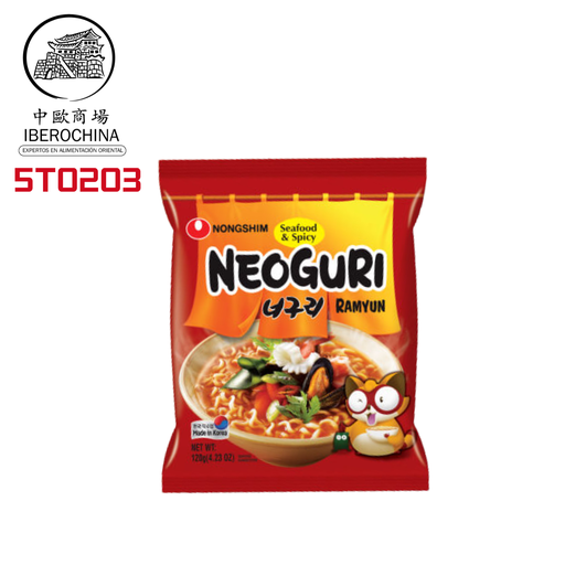 [5T0203] NOODLE NEOGURI PICANTE *NONGSHIM* 农心辣乌龙面 120g/20