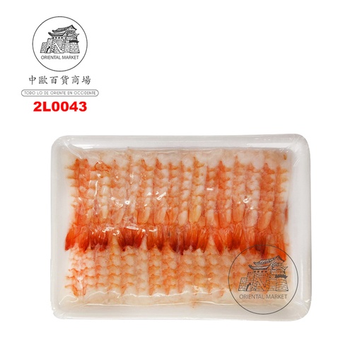 [2L0043] LANGOSTINO SUSHI EBI 4L (8.6cm-9cm)  越南熟寿司虾 220g/20