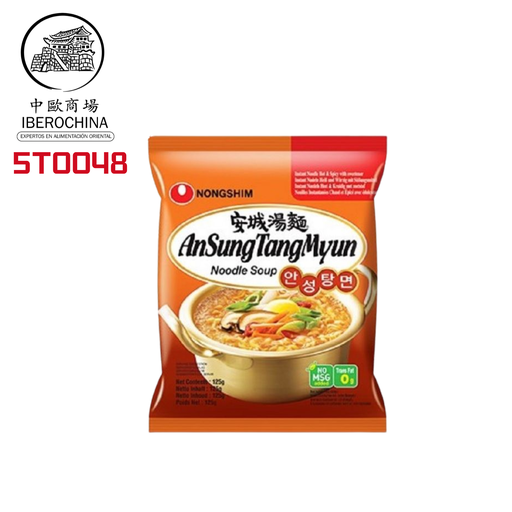 [5T0048] NOODLE ANSUNGTANGMYUN *NONGSHIM* 农心安城汤面 125g/20