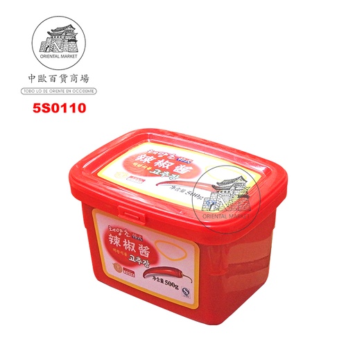 [502321/5S0110] PASTA CHILI GOCHUJANG  韩国辣椒酱 500g/20